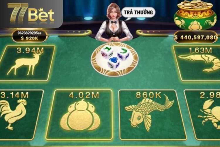Những điểm nổi bật khi trải nghiệm bầu cua 77Bet